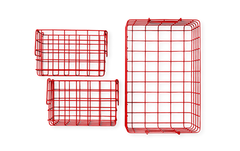 Les paniers en coquelicot