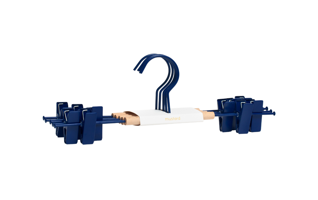 Adult Clip Hangers in Navy