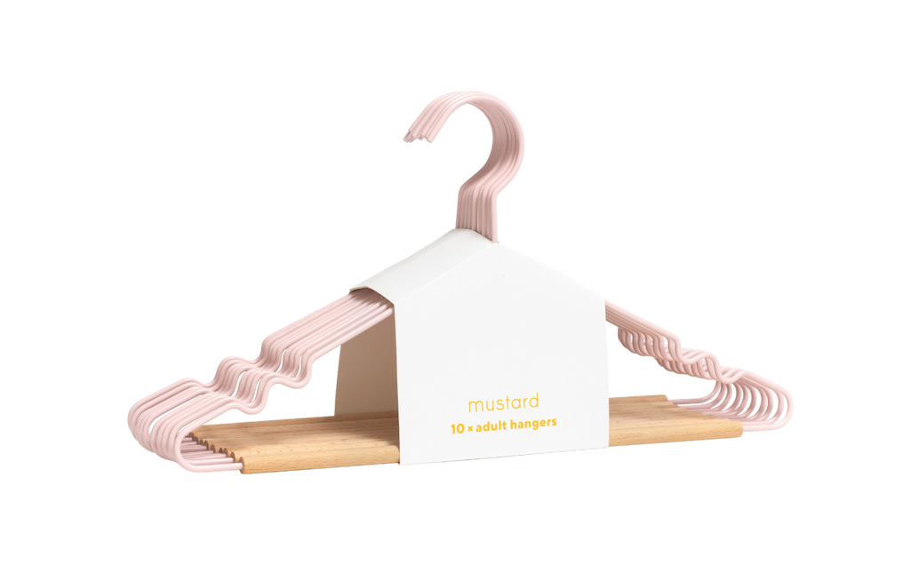 Adult Top Hangers in Blush