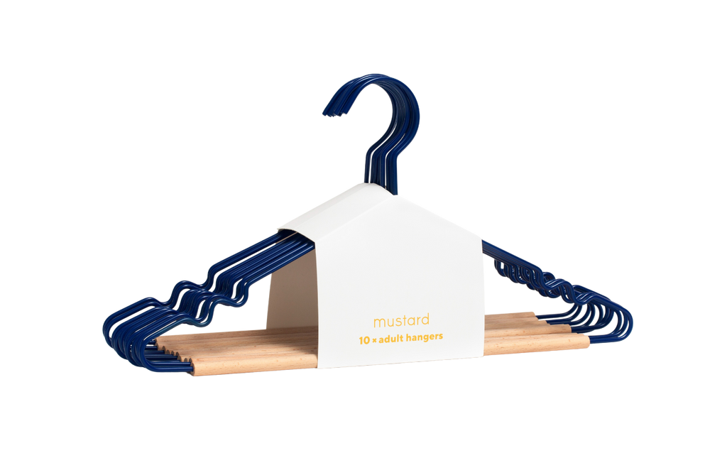 Adult Top Hangers in Navy