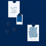 The Buttons in Navy
