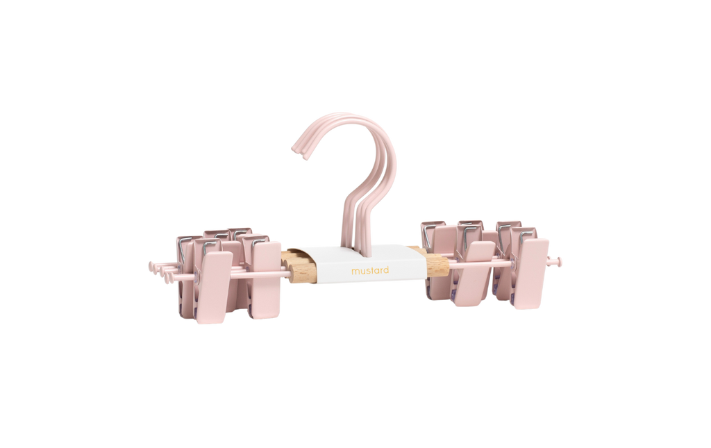 Kids Clip Hangers in Blush