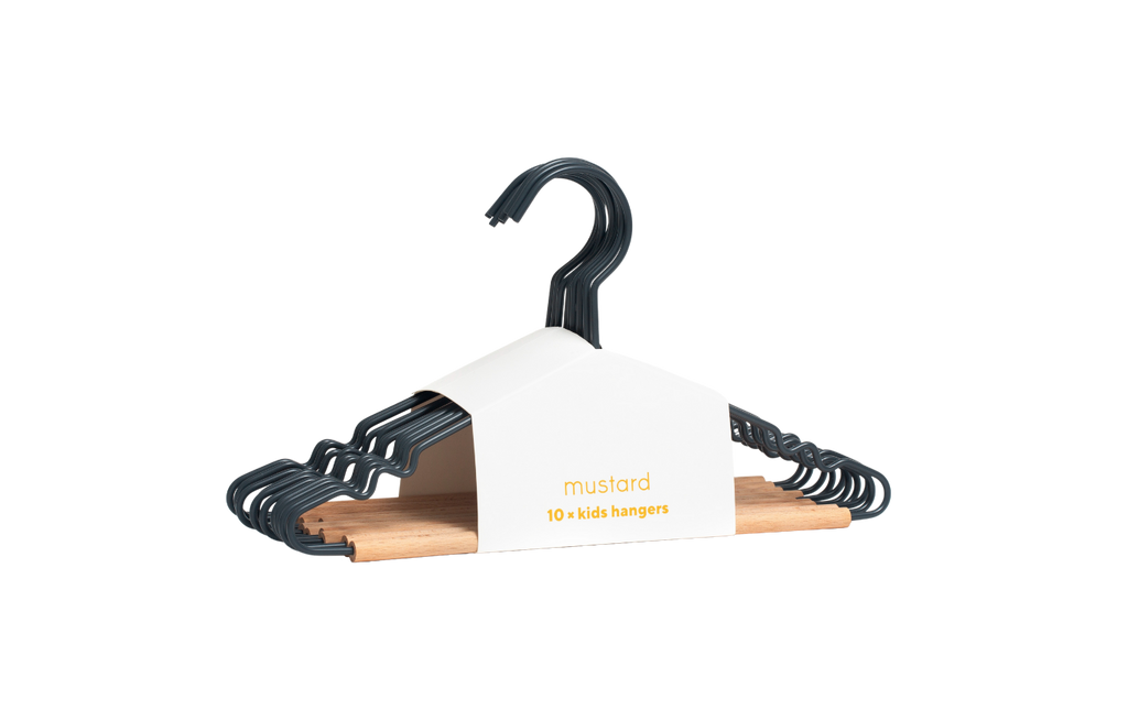 Kids Top Hangers in Slate