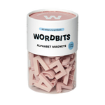 Alphabet Magnets in Blush by Wordbits