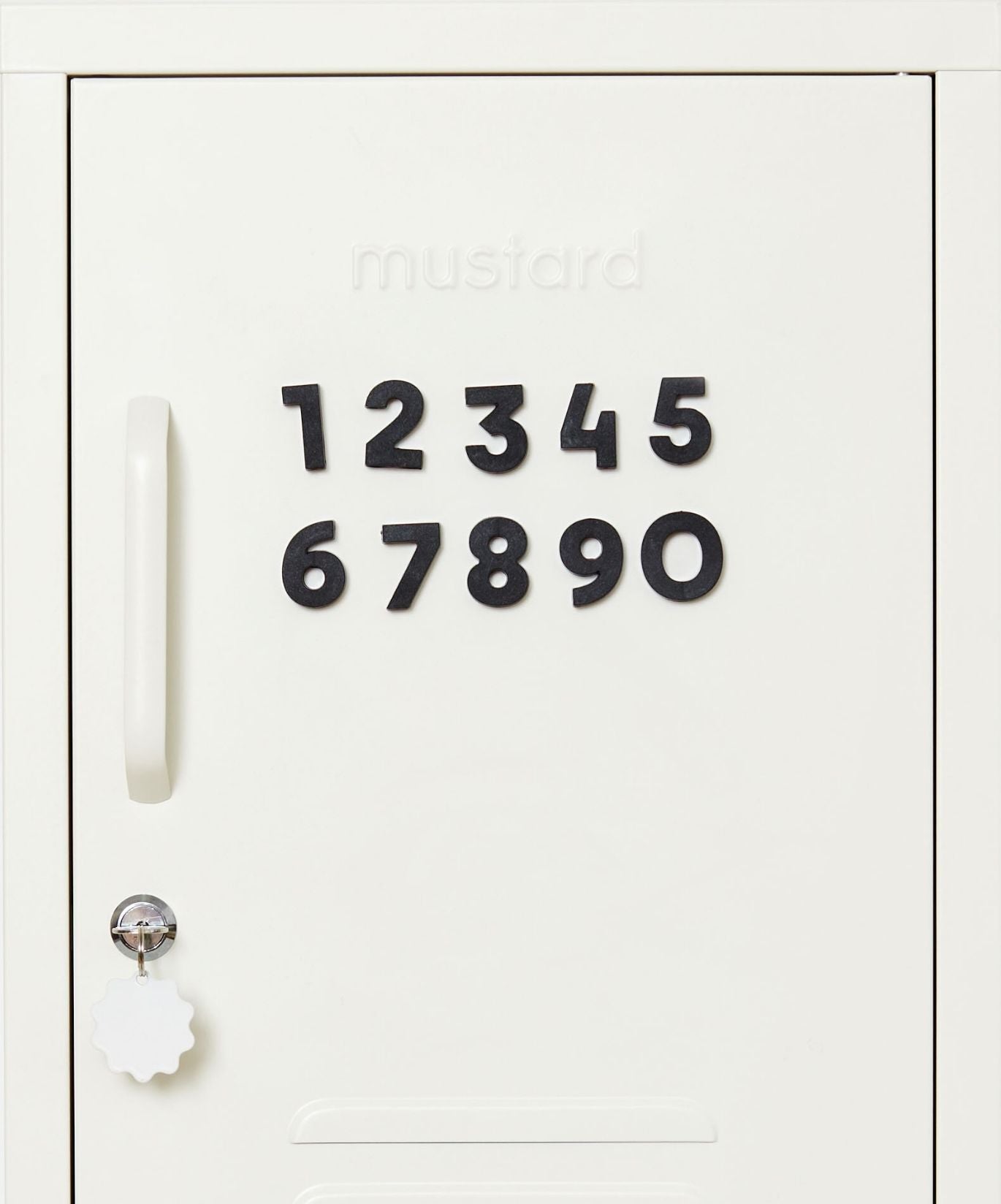 Number Magnets in Black by Wordbits