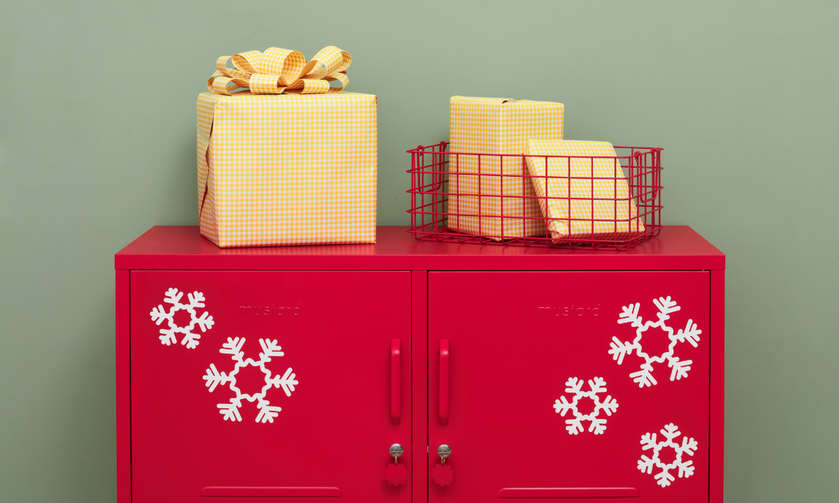 DIY Weihnachts-Schneeflocken-Aufkleber mit Mustard x Cricut