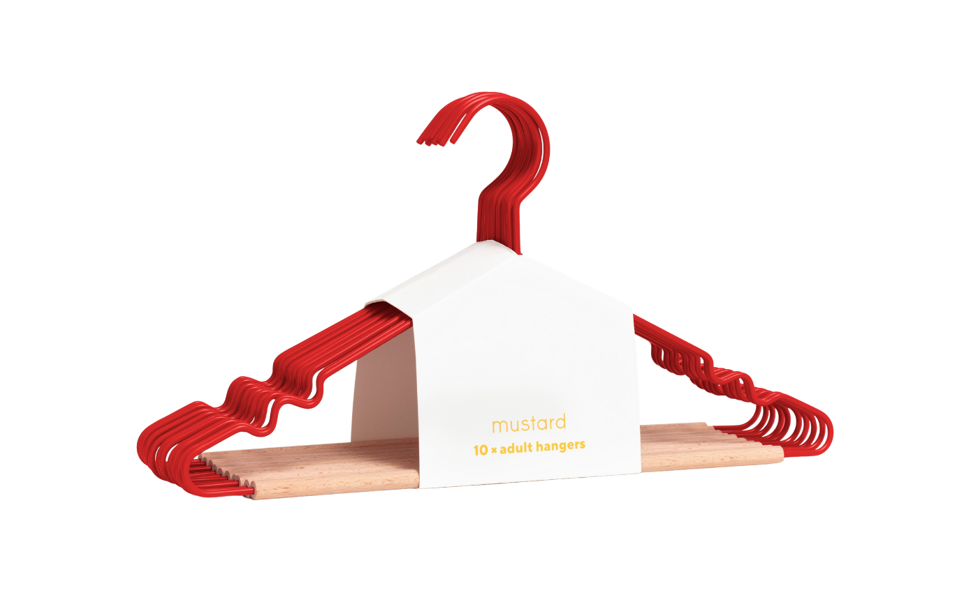 Adult Top Hangers in Mohnblume