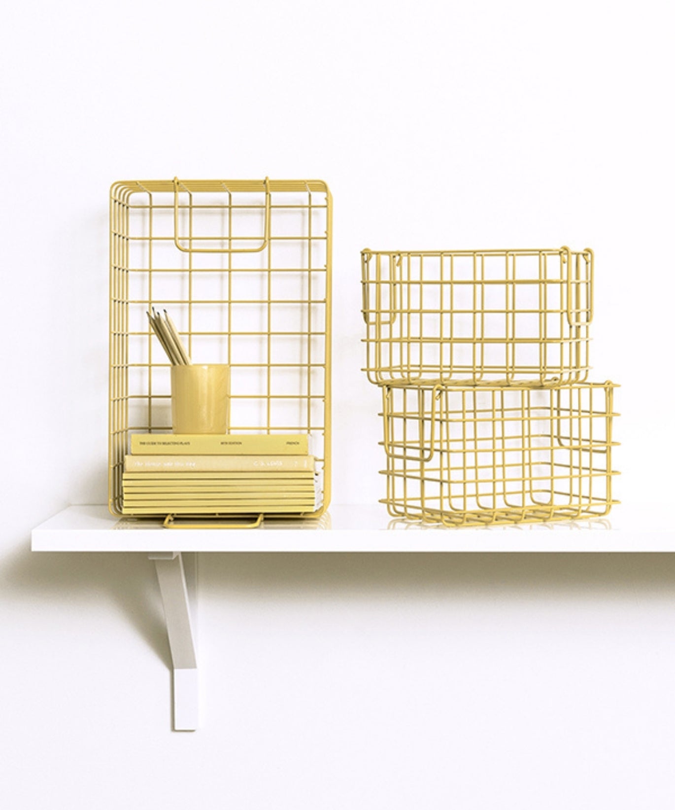 Die Körbe in Butter