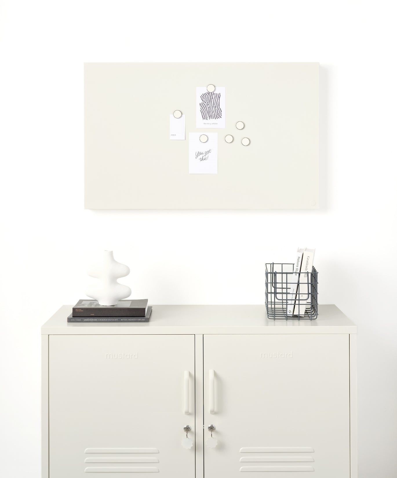 Die Buttons in Kreide