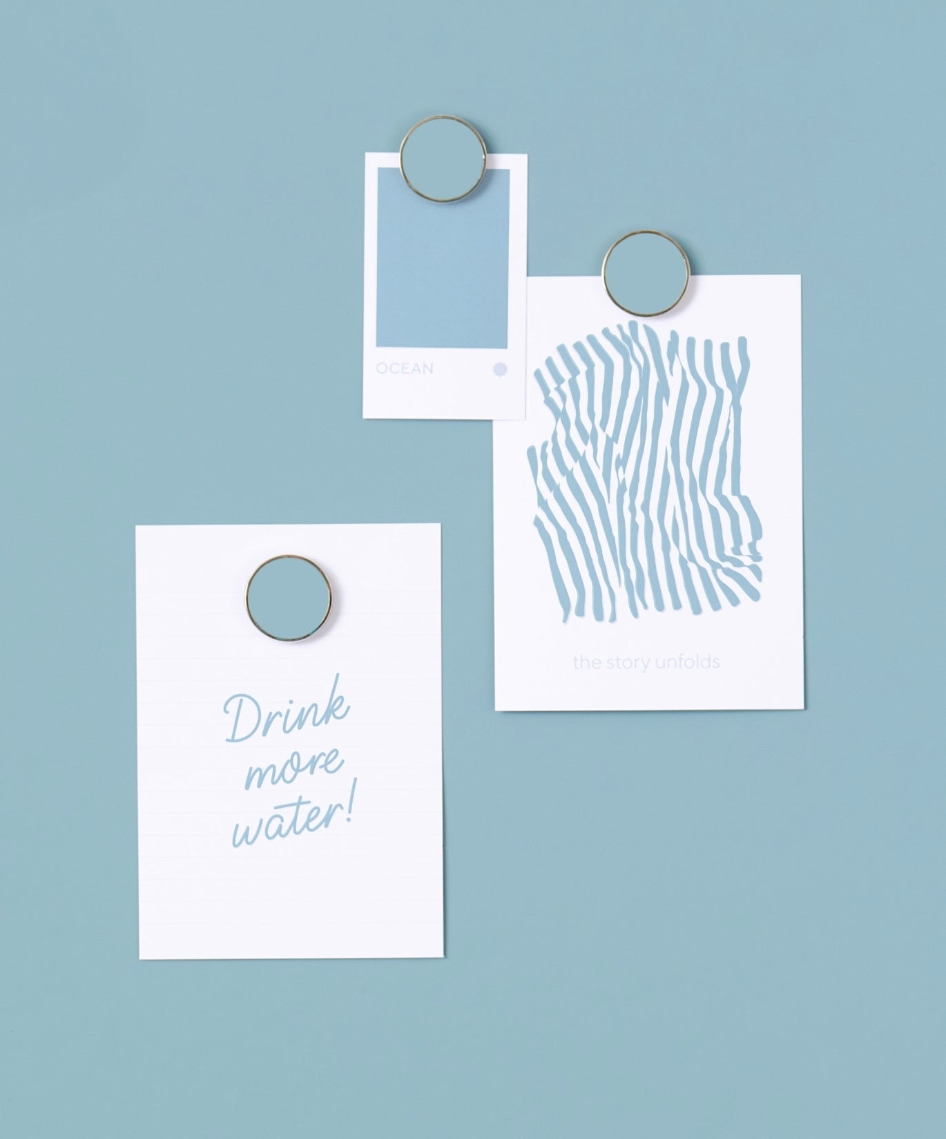 Die Buttons im Ozean