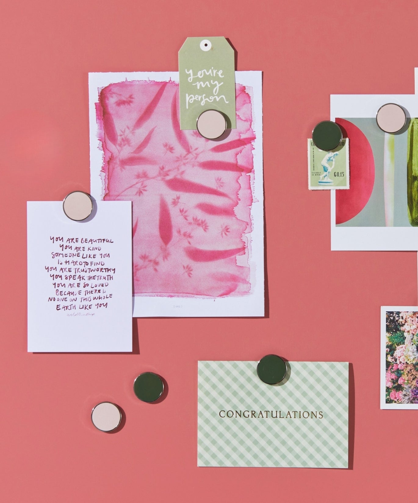 Die Buttons in Olive