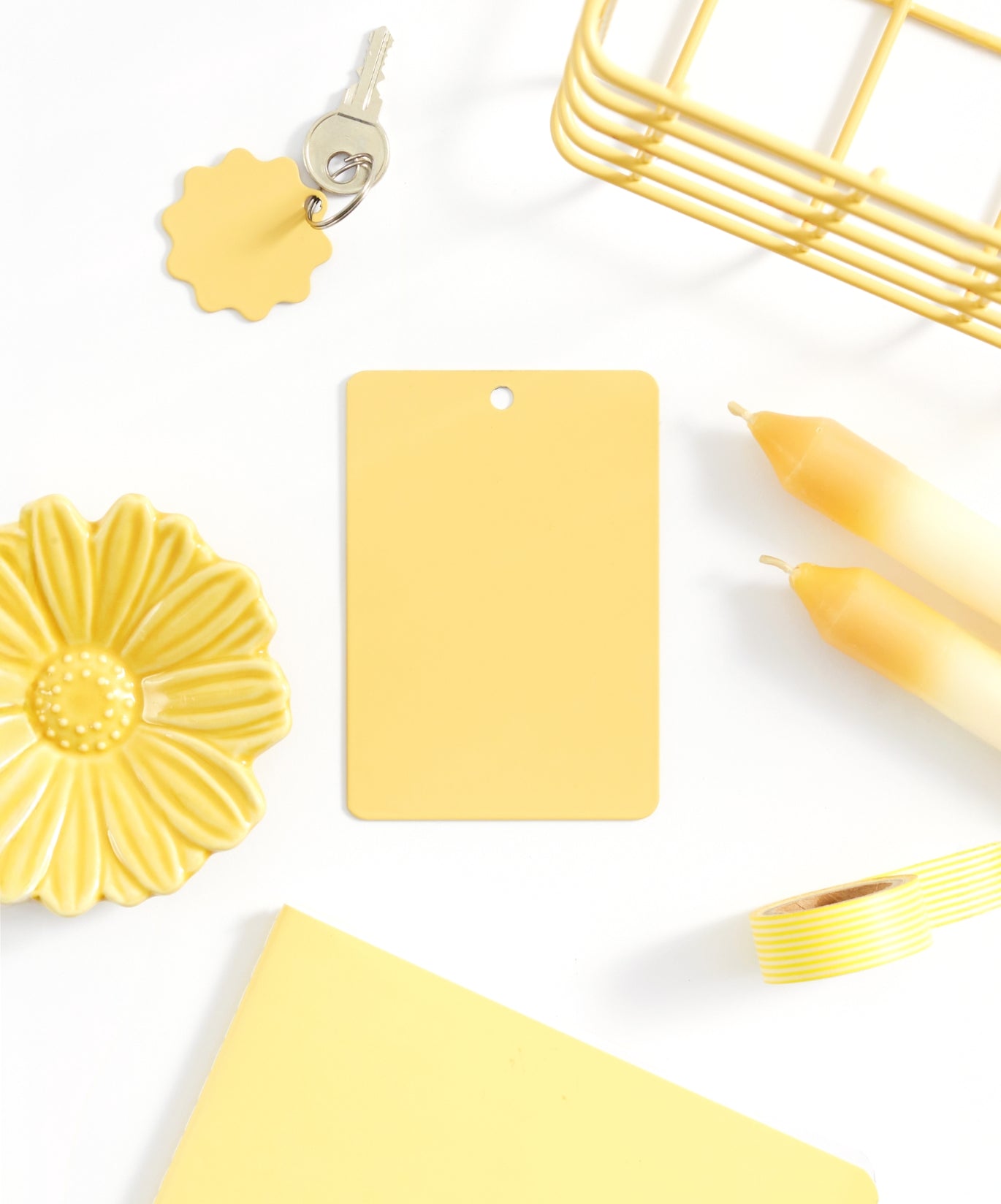 Farbmuster in Butter