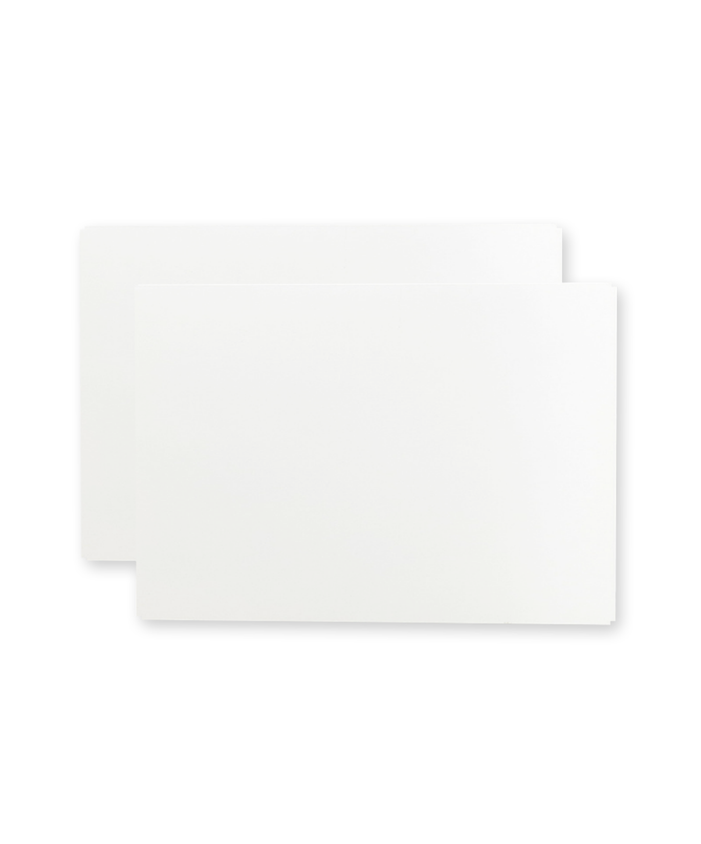 Extra Einlegeböden in Kreide 2 x Lowdown