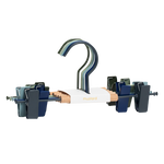 Kinder-Clipaufhänger im Winter