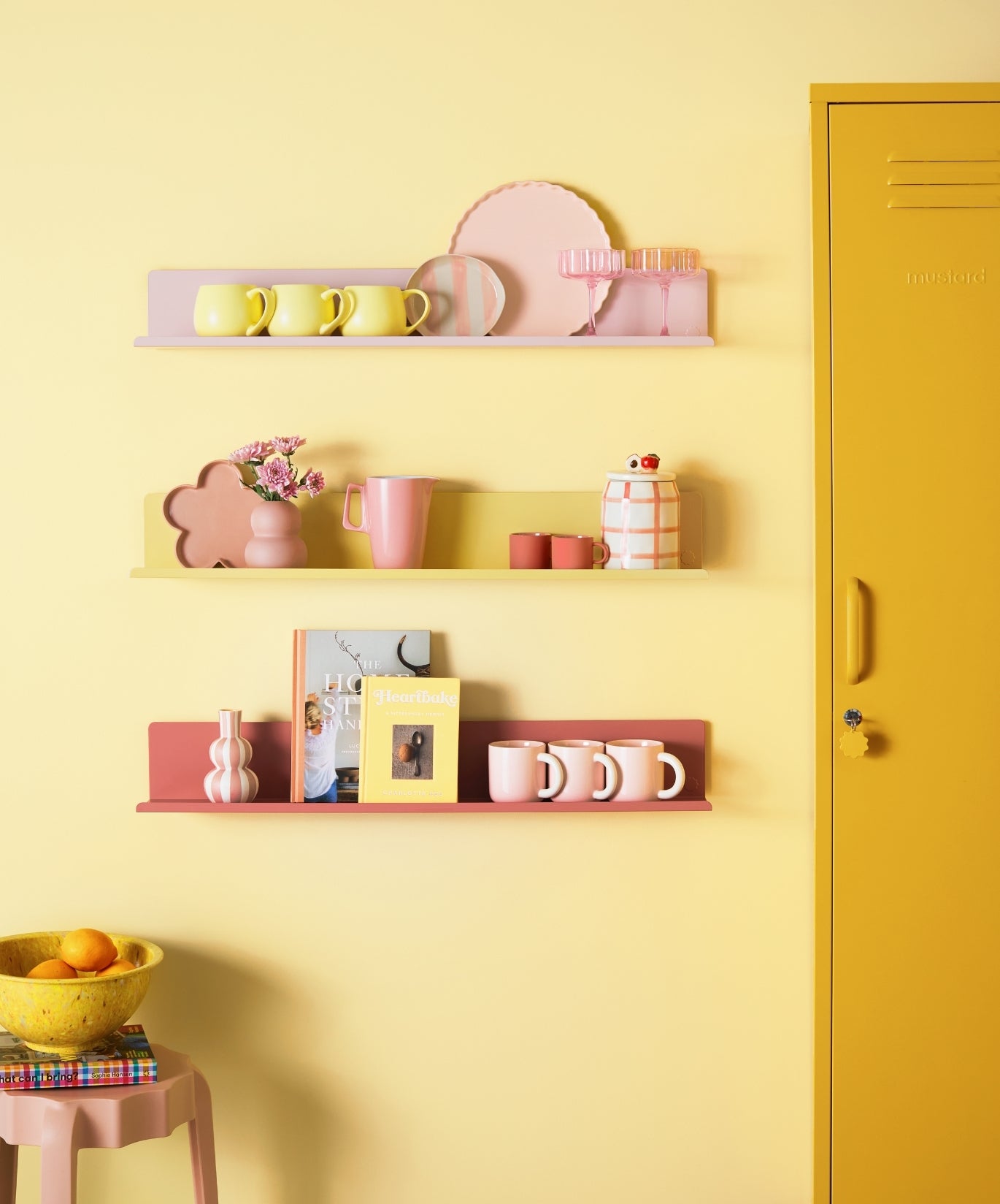 The Ledge in Blush - Groß