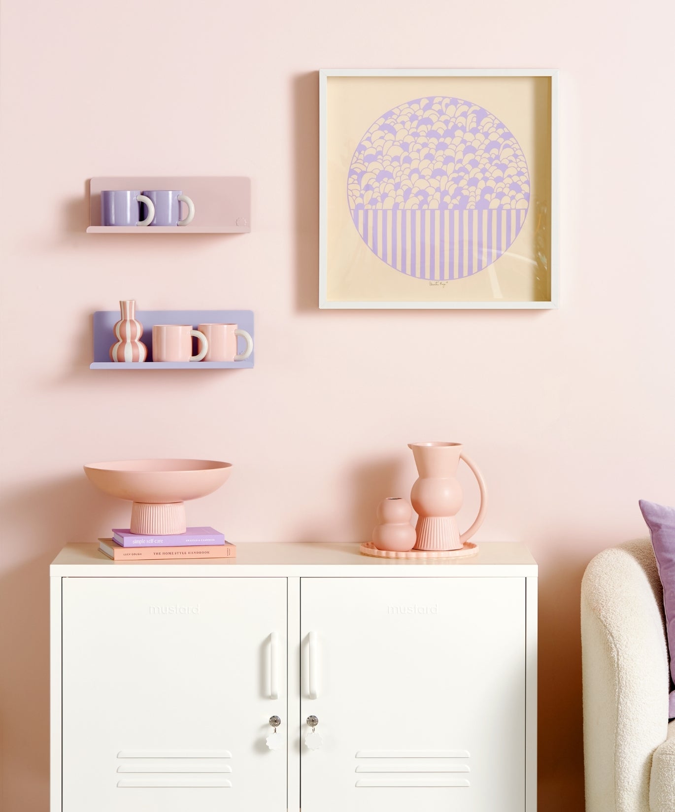 The Ledge in Blush - Klein