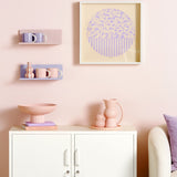 The Ledge in Flieder - Klein