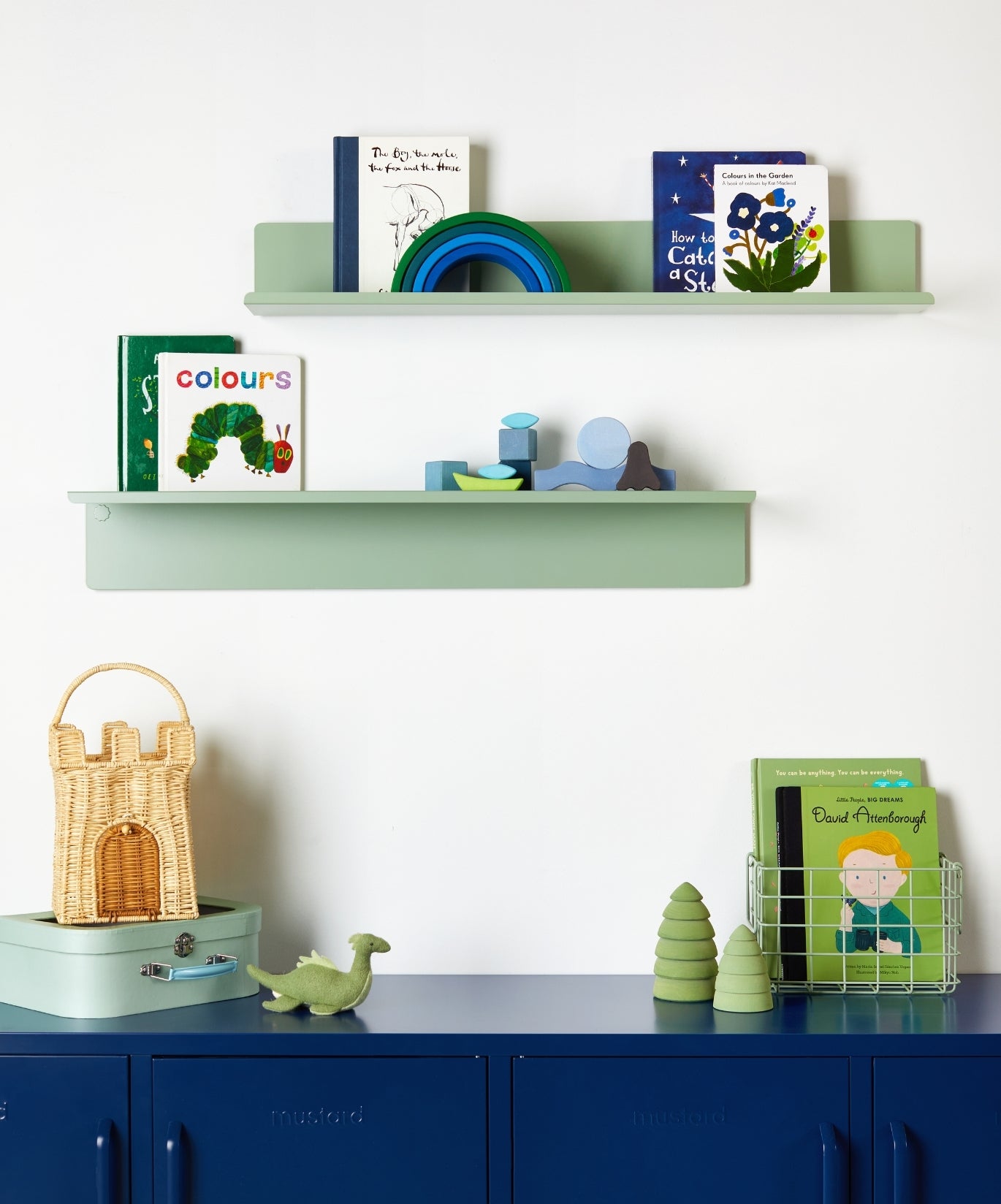 Die Ledge in Salbei - Groß