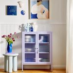 Der Mixer in Flieder