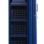 Die Skinny in Marineblau