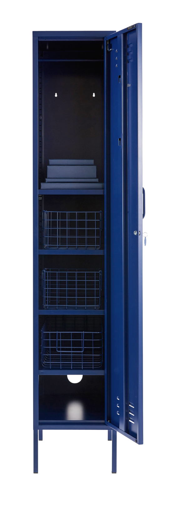 Die Skinny in Marineblau