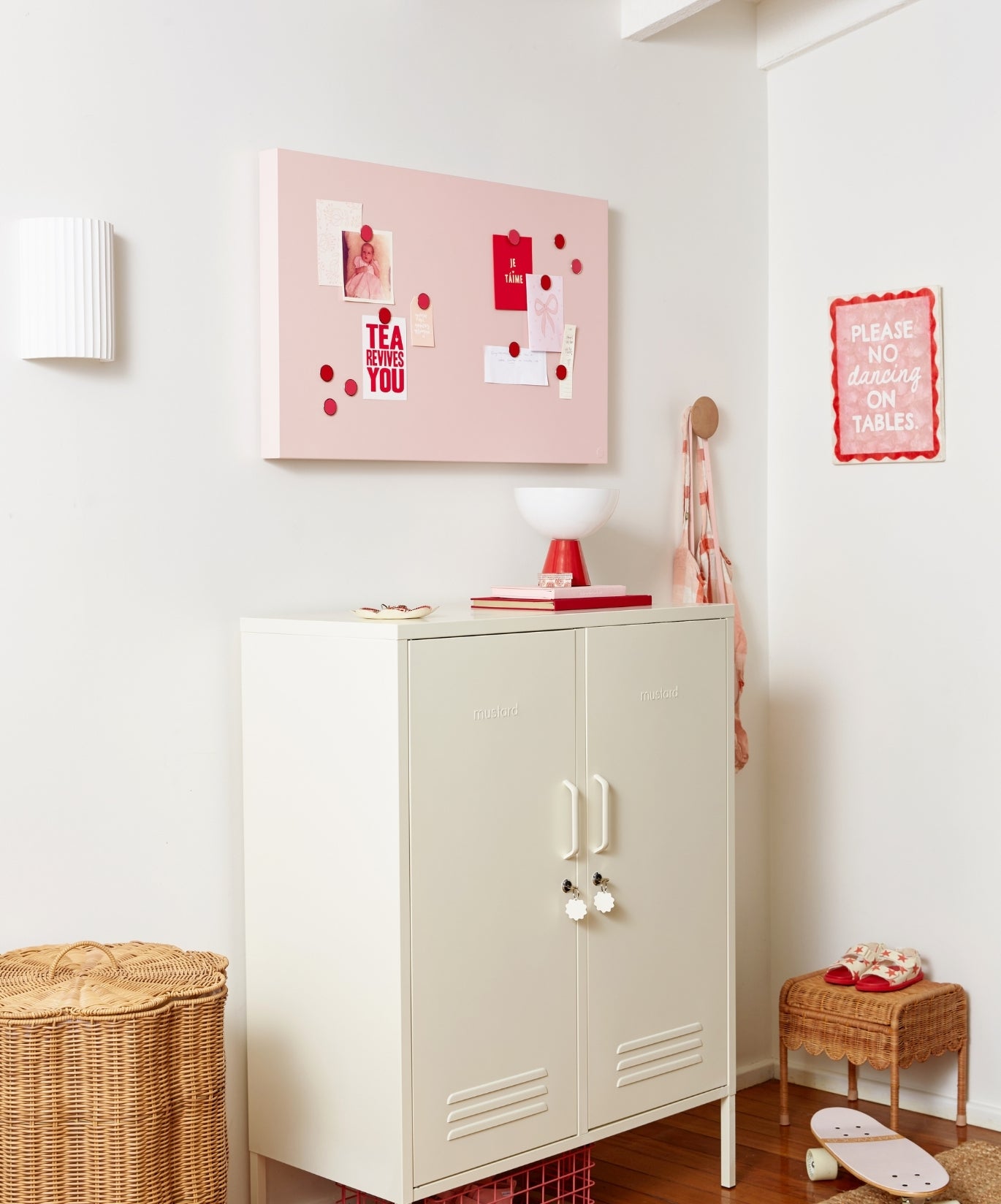 Das Storyboard in Blush