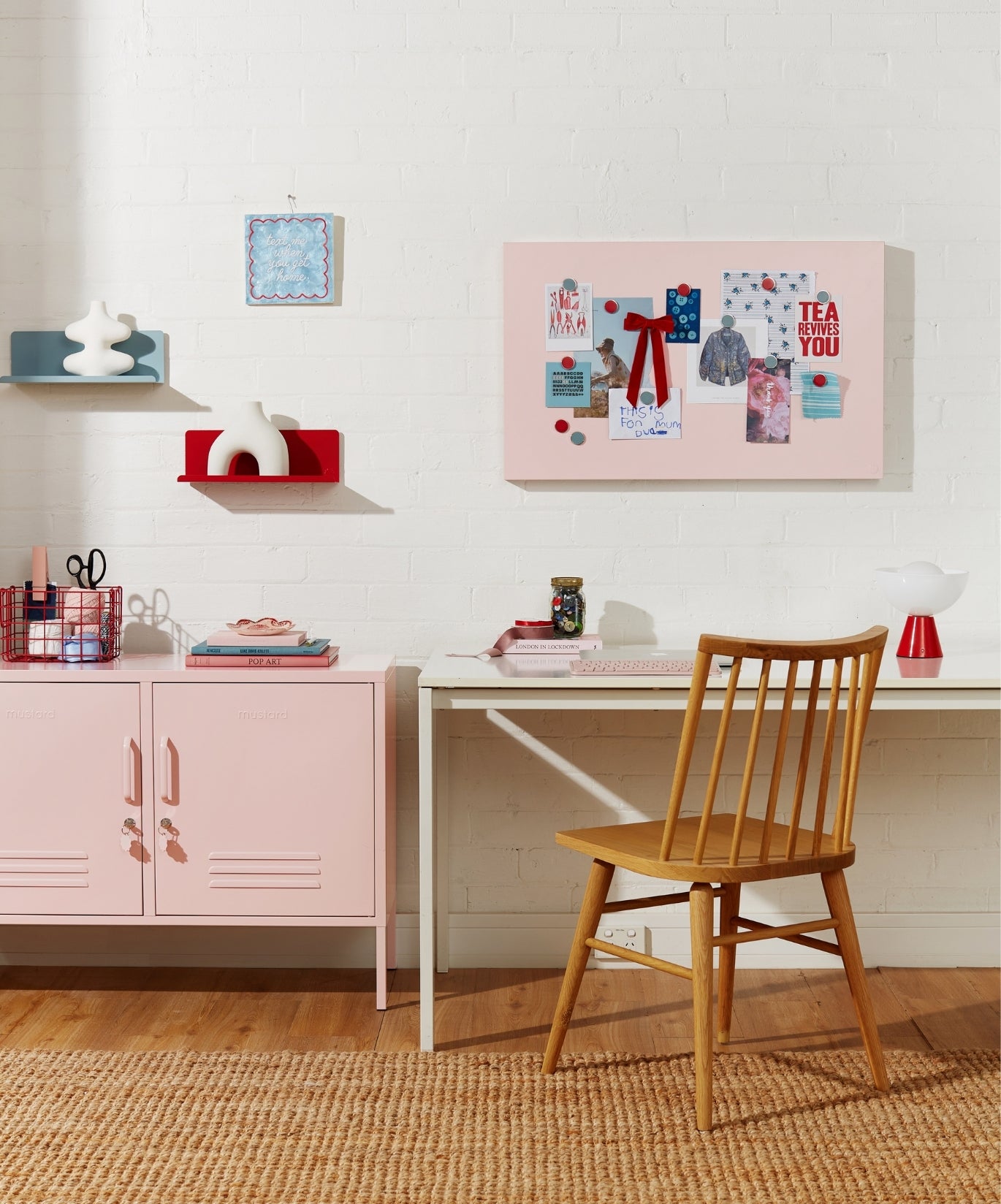 Das Storyboard in Blush