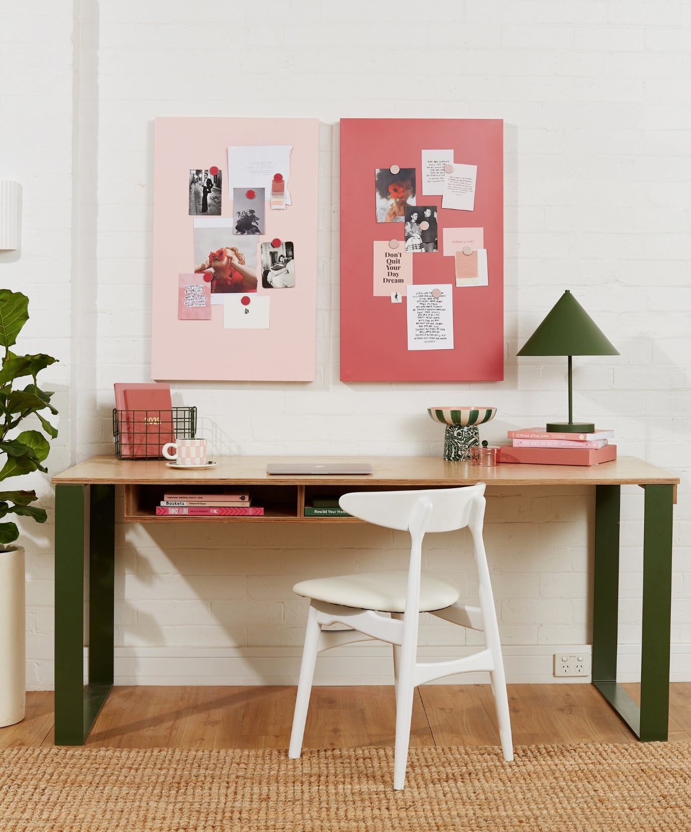 Das Storyboard in Blush