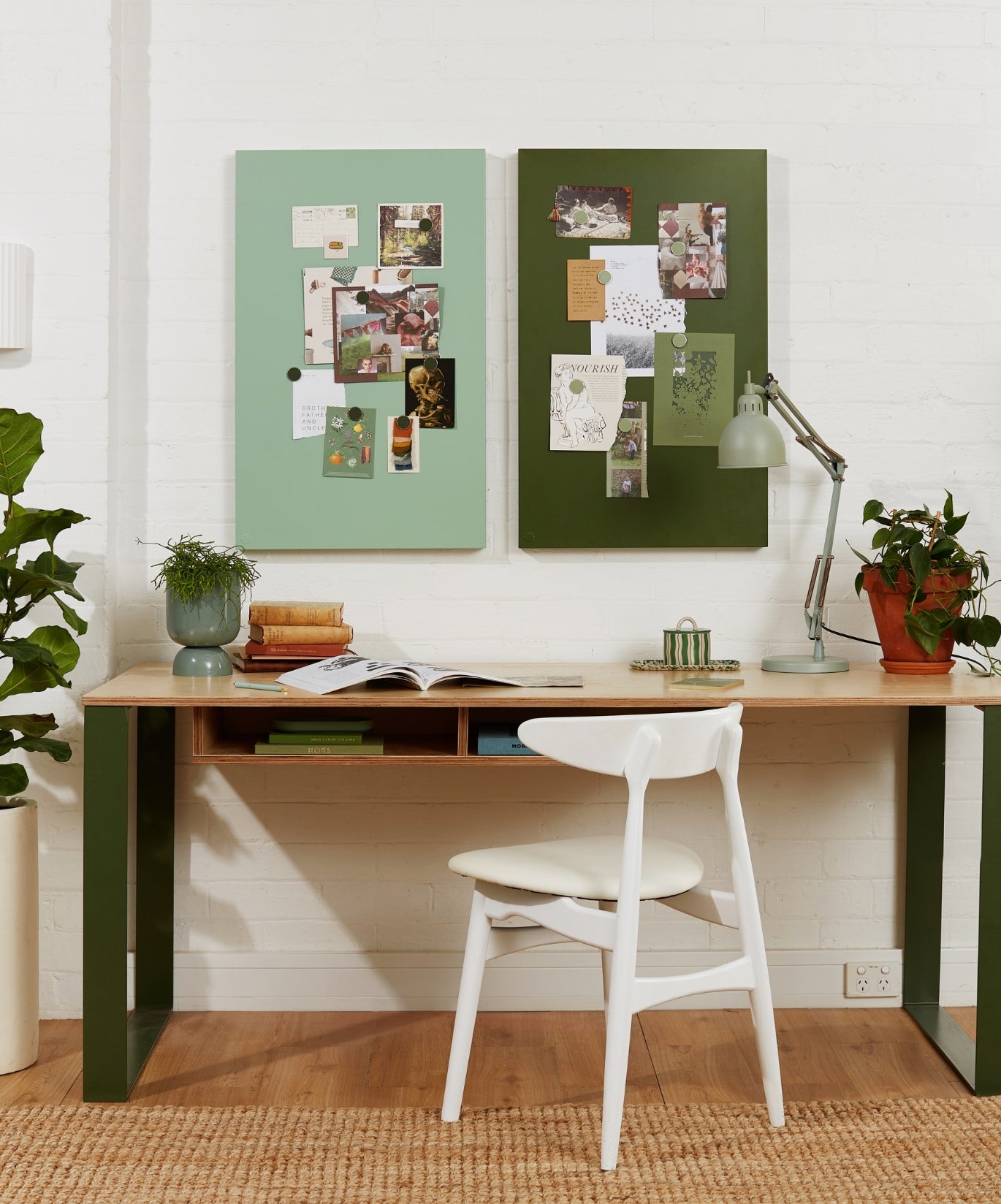 Das Storyboard in Olive