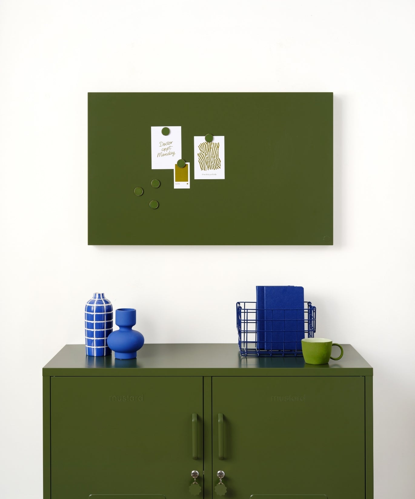 Das Storyboard in Olive