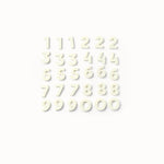 Zahlenmagnete in Knochen von Wordbits