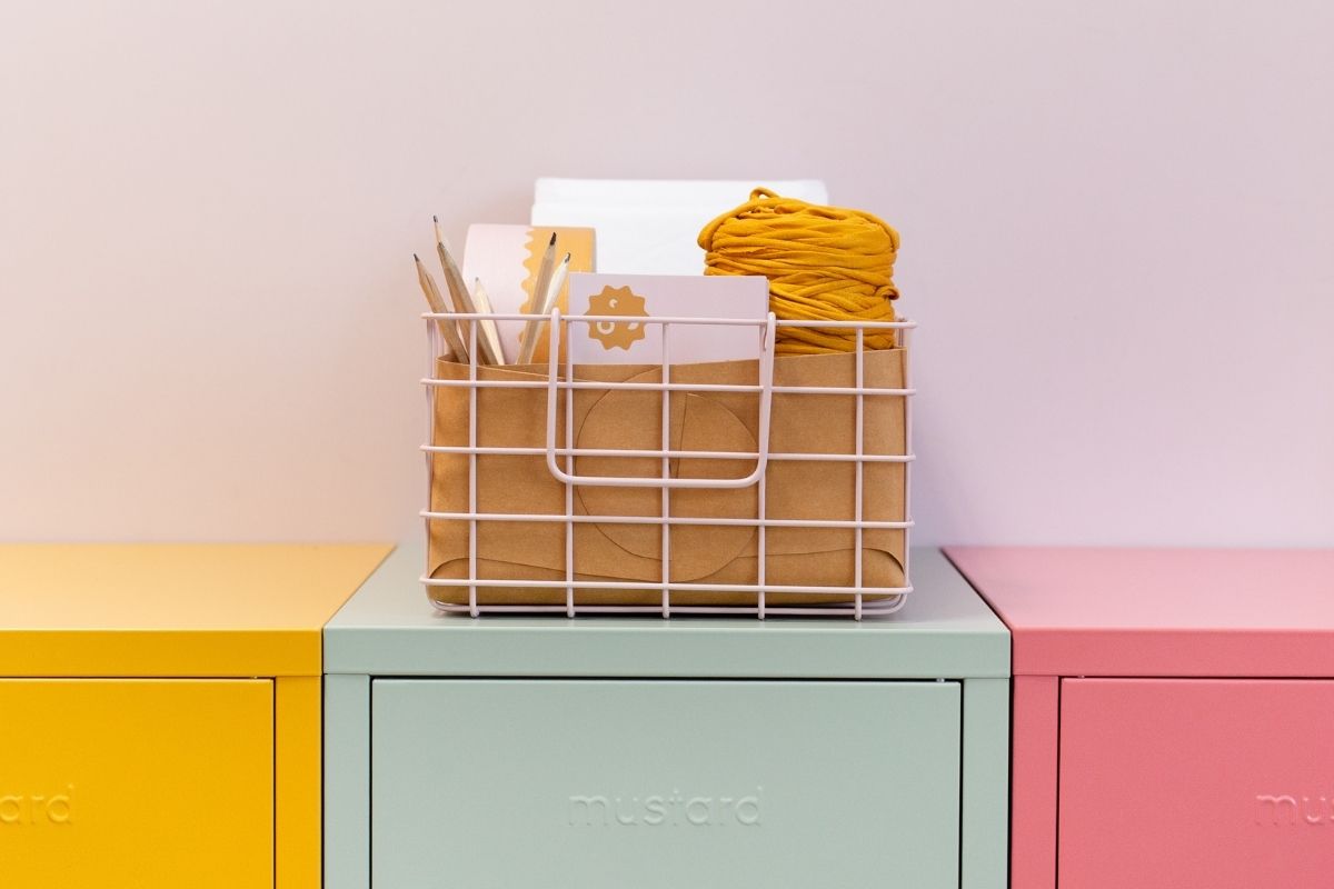 haz tu propia cesta de papel lavable