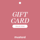 Tarjeta regalo Mustard