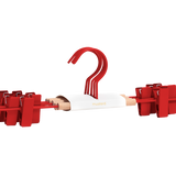 Perchas de clip para adultos en Poppy