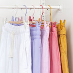 Perchas de clip para adultos en verano