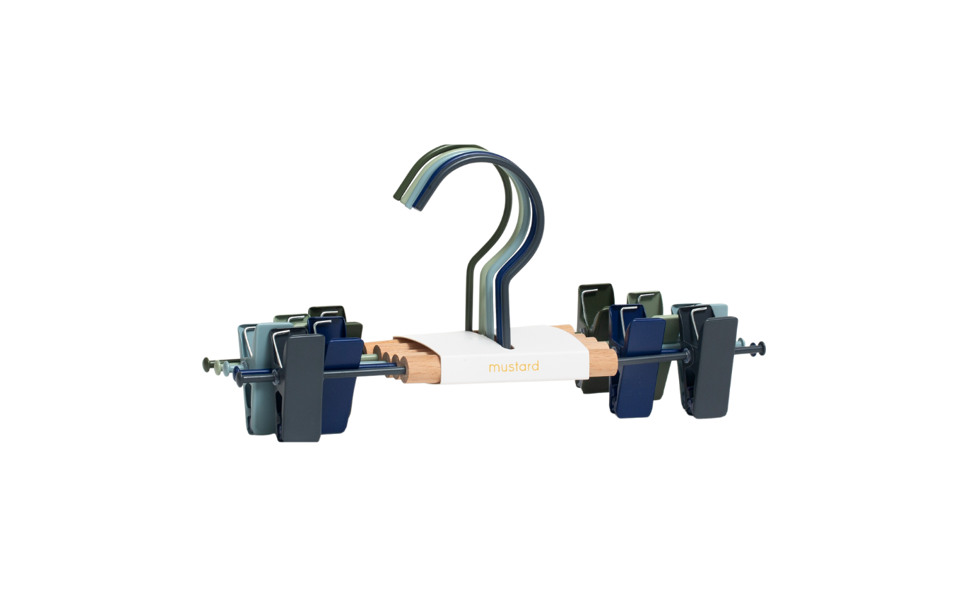 Perchas para niños en invierno