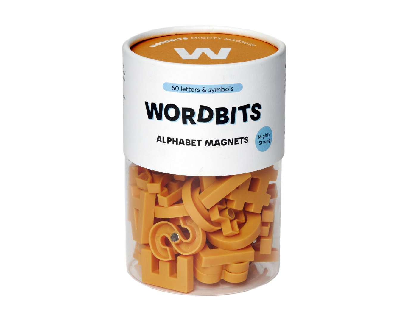 Imanes alfabéticos en Mustard de Wordbits