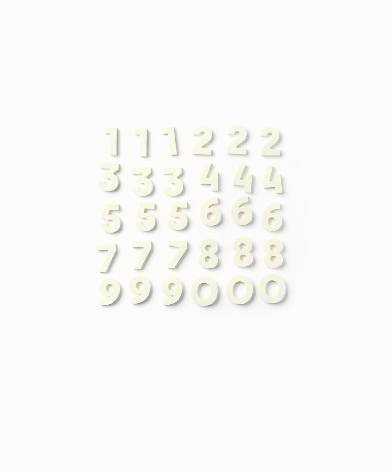 Imanes numéricos en hueso de Wordbits