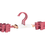 Cintres à clip pour adultes en berry