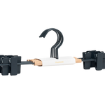 Cintres à clip pour adultes en ardoise