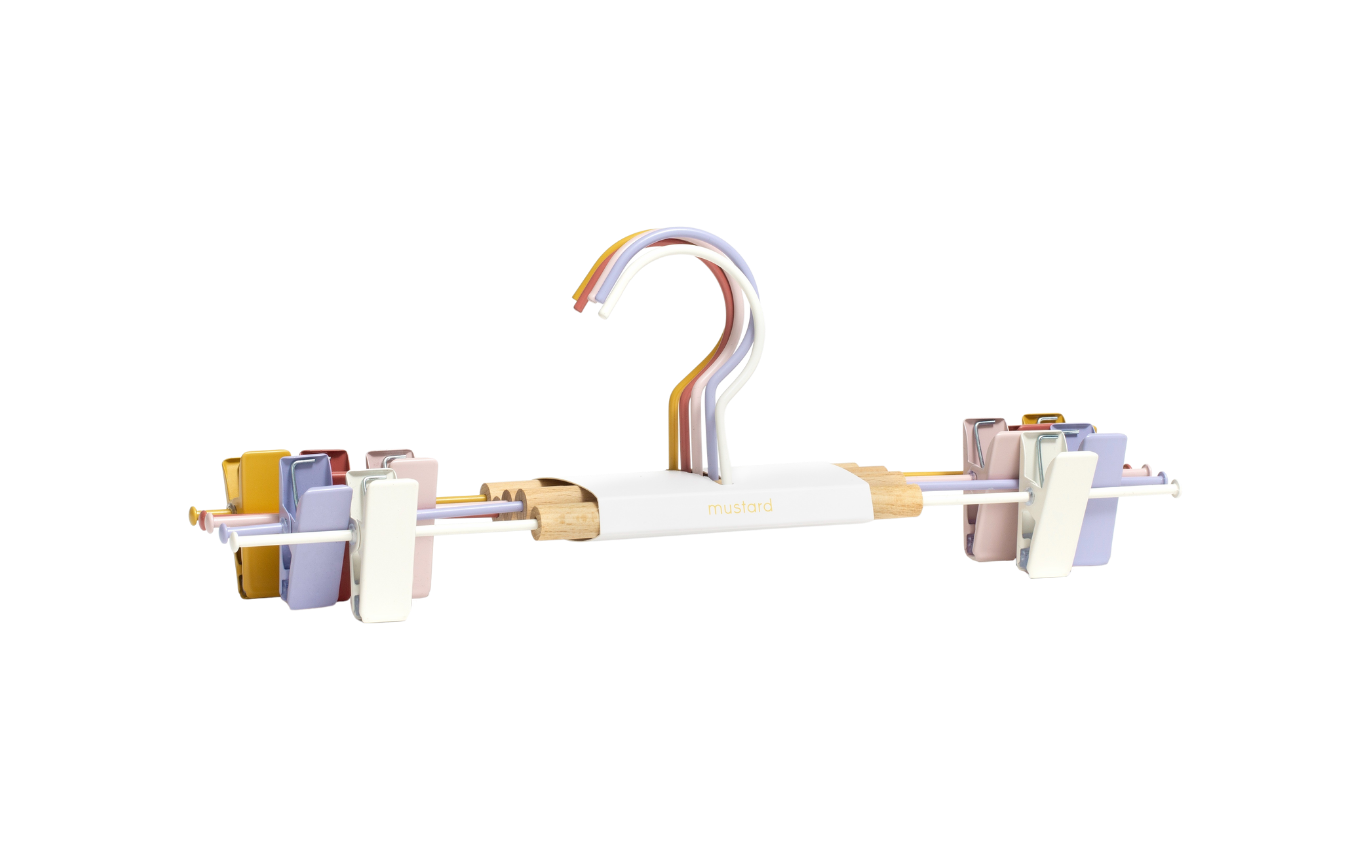 Cintres à pinces pour adultes en été