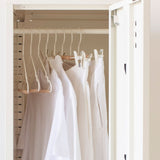 Cintres à pince pour adultes en craie