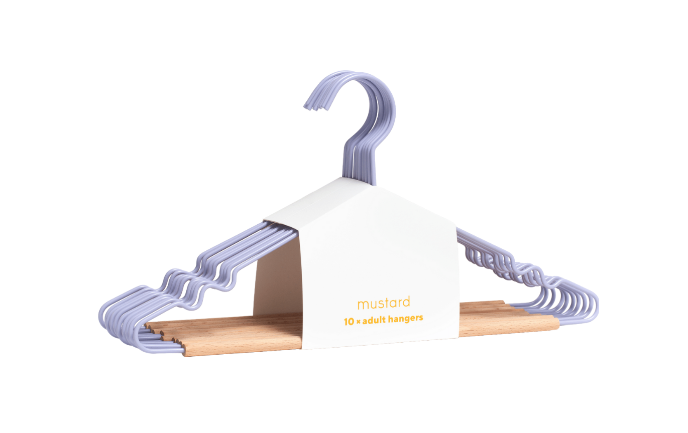 Cintres adultes en lilas