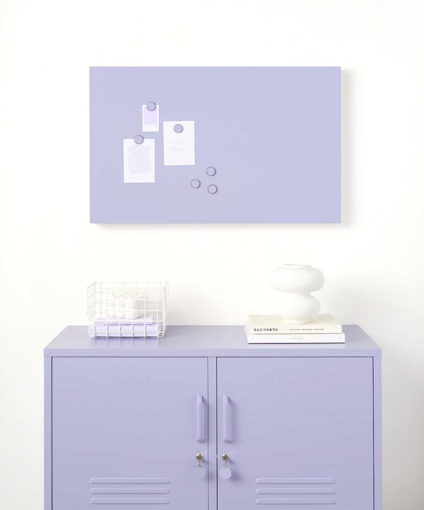 Les Buttons en lilas