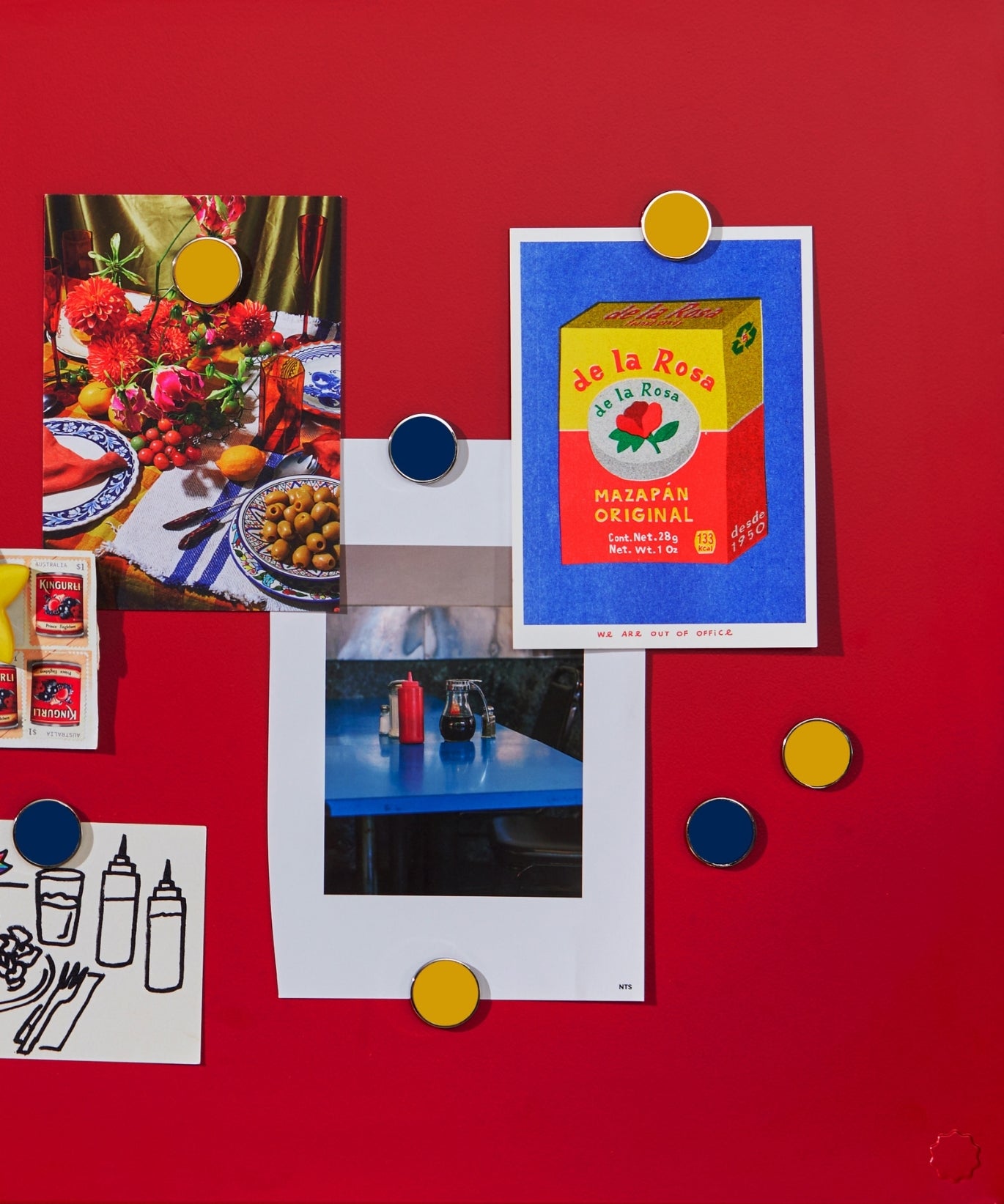 Les Buttons en Mustard