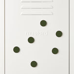 Les Buttons en olive