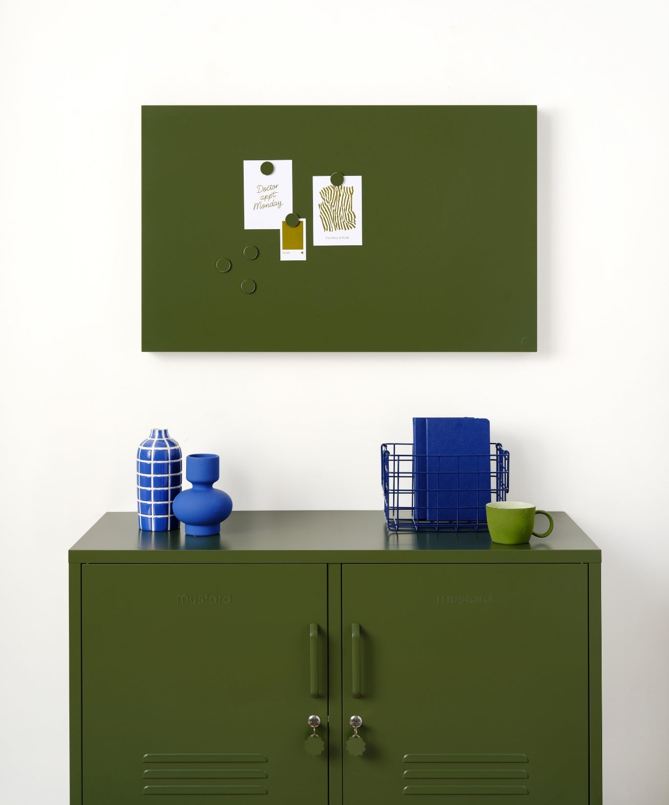 Les Buttons en olive