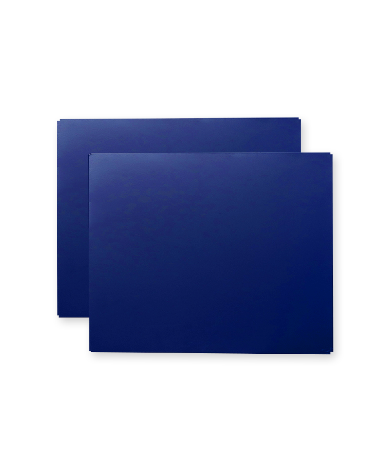 Étagères supplémentaires en bleu marine 2 x Midi