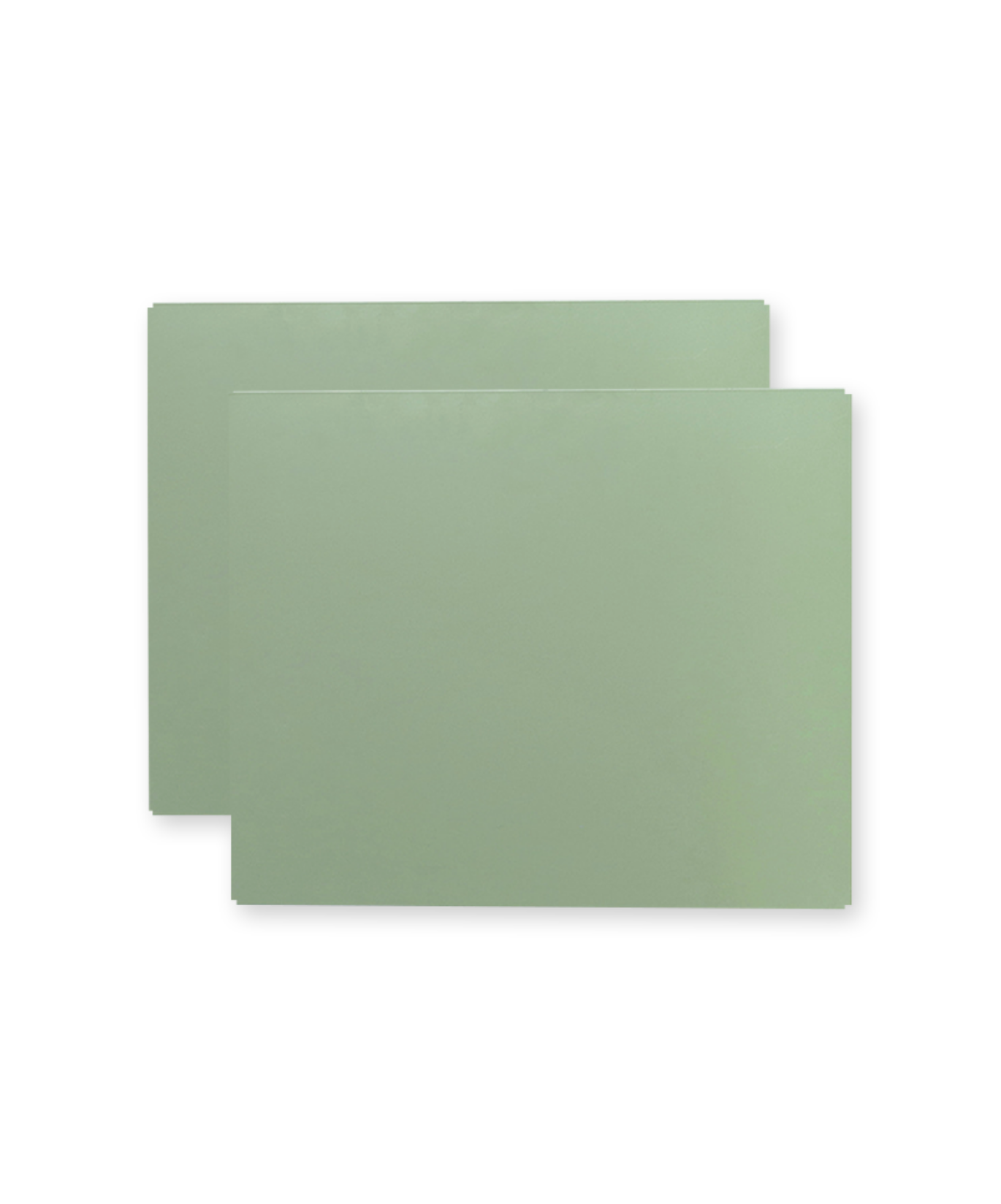 Étagères supplémentaires en sauge 2 x Midi