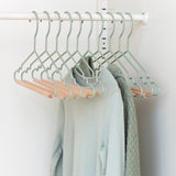 Cintres pour enfants en sauge